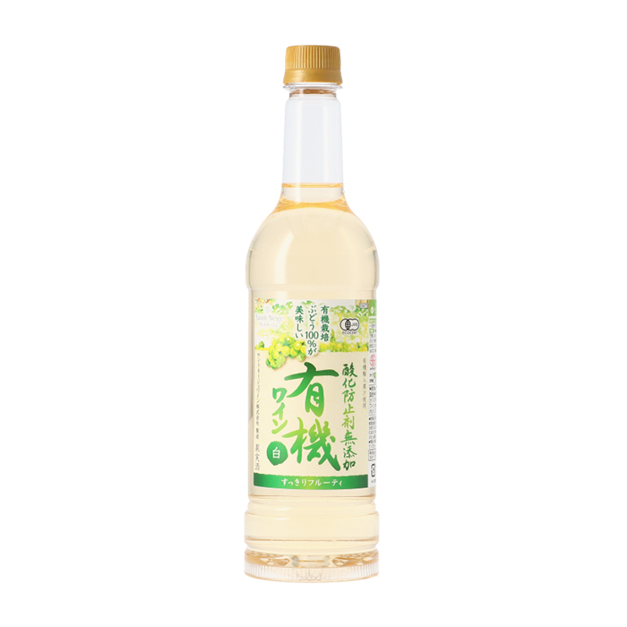 酸化防止剤無添加有機ワイン 白 720ml ペットボトル